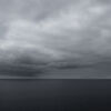 Heavy dark clouds over the sea 1201464