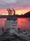 Brent Island sunrise with Salar in foreground from Curtis