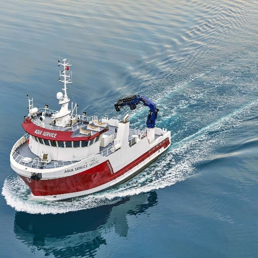 Artist rendering of ship